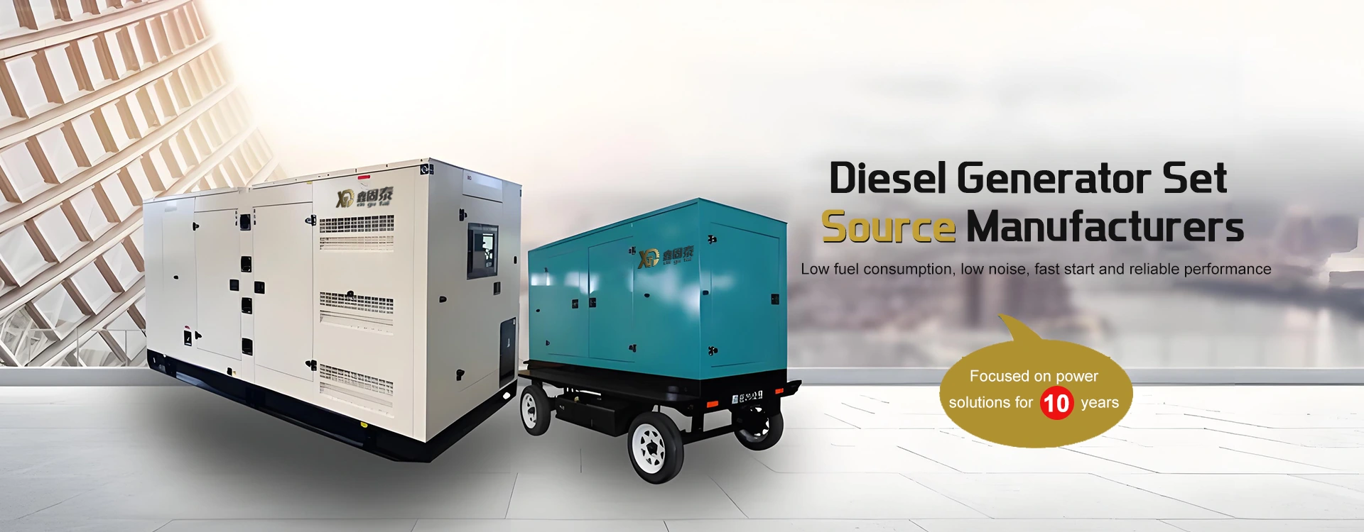 Ang Diesel Generator ay nagtatakda ng tagapagtustos