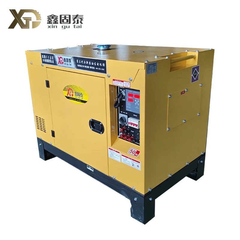 Double-cylinder diesel generator set